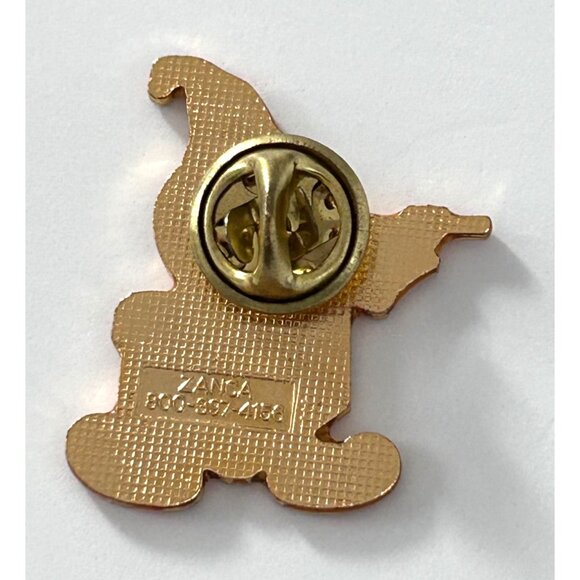 Odyssey of the Mind NH New Hampshire Gnome Lapel Pin Reading Book Pin OotM - Picture 3 of 3